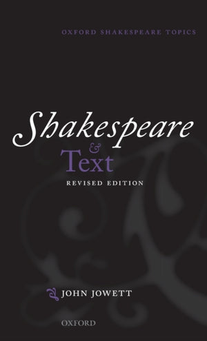 Shakespeare and Text