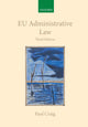 Book cover of: EU Administrative Law. By: Paul Craig