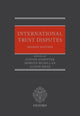 Book cover of: International Trust Disputes. By: Steven Kempster