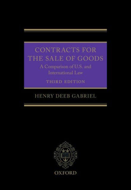 Book cover of: Contracts for the Sale of Goods. By: Henry Gabriel