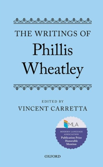 Book cover of: Writings of Phillis Wheatley. By: Vincent Carretta