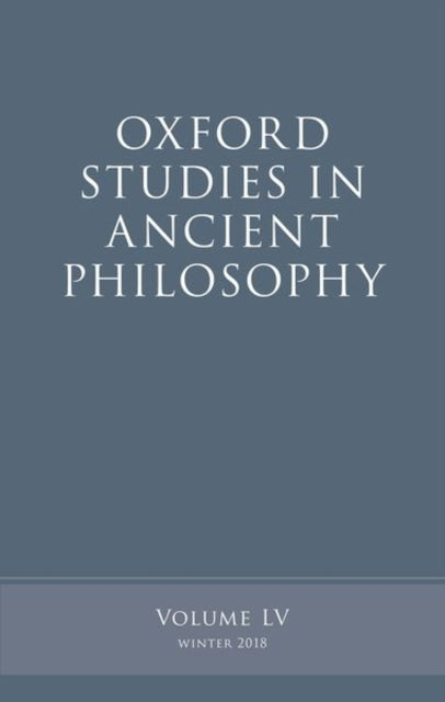 Book cover of: Oxford Studies in Ancient Philosophy, Volume 55. By: Victor Caston