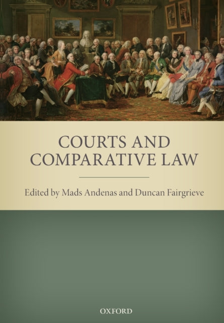 Book cover of: Courts and Comparative Law. By: Mads Andenas