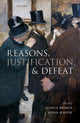 Book cover of: Reasons, Justification, and Defeat. By: Jessica Brown