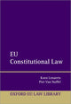 Book cover of: EU Constitutional Law. By: Koen Lenaerts