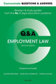 Book cover of: Concentrate Questions and Answers Employment Law. By: Roseanne Russell