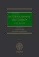 Book cover of: International Succession. By: Louis Garb
