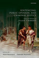 Book cover of: Sentencing, Public Opinion, and Criminal Justice. By: Marie Manikis