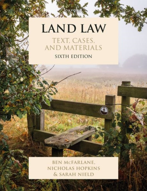 Book cover of: Land Law. By: Ben McFarlane