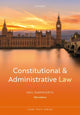 Book cover of: Constitutional and Administrative Law