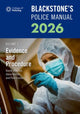 Book cover of: Blackstone's Police Manuals 2026 Volume 2: Evidence and Procedure