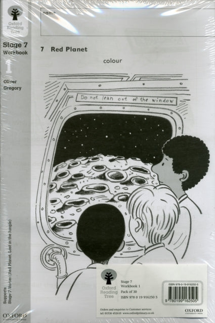 Book cover of: Oxford Reading Tree: Level 7: Workbooks: Workbook 1 (Pack of 30). By: Roderick Hunt