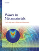 Book cover of: Waves in Metamaterials. By: L. Solymar
