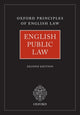 Book cover of: English Public Law