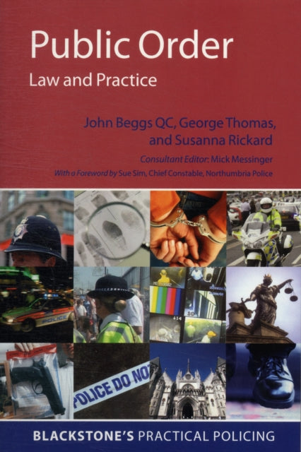 Book cover of: Public Order: Law and Practice. By: John Beggs