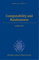 Book cover of: Computability and Randomness. By: André Nies