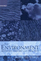 Book cover of: Environment Between Theory and Practice. By: Avner de-Shalit