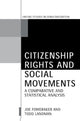 Book cover of: Citizenship Rights and Social Movements. By: Joe Foweraker