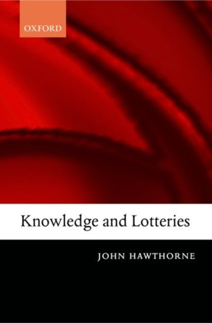 Book cover of: Knowledge and Lotteries