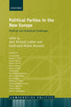 Book cover of: Political Parties in the New Europe