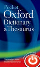 Book cover of: Pocket Oxford Dictionary and Thesaurus