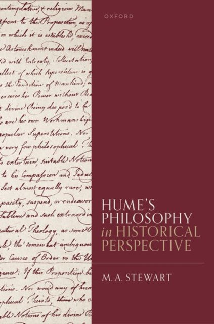 Book cover of: Hume's Philosophy in Historical Perspective. By: M. A. Stewart