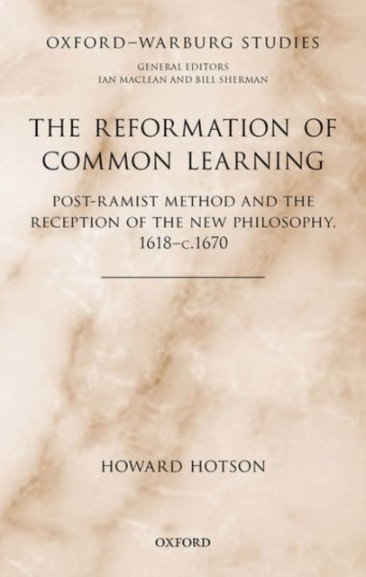 Book cover of: Reformation of Common Learning. By: Howard Hotson