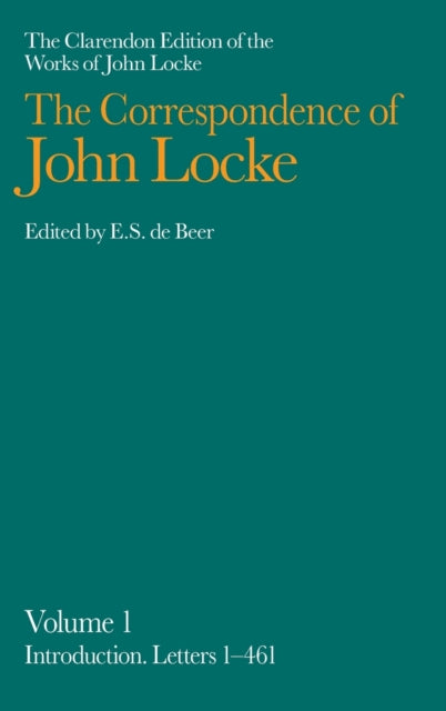 Book cover of: John Locke: Correspondence