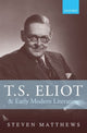 Book cover of: T.S. Eliot and Early Modern Literature