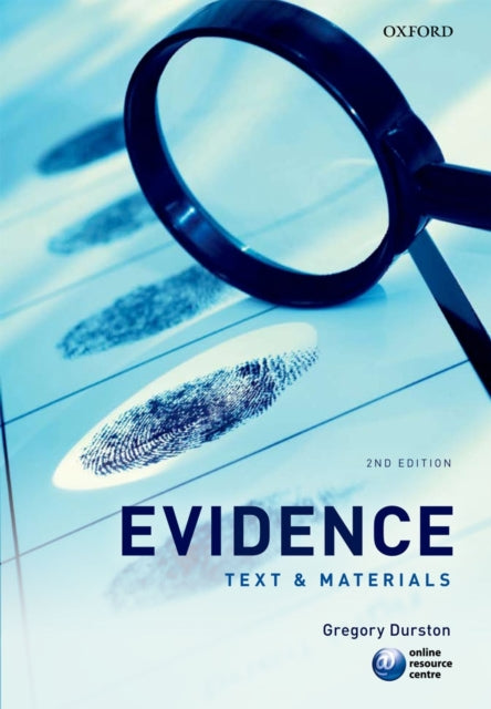 Book cover of: Evidence. By: Gregory Durston