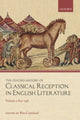 Book cover of: Oxford History of Classical Reception in English Literature. By: Rita Copeland