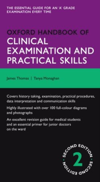 Book cover of: Oxford Handbook of Clinical Examination and Practical Skills. By: James Thomas - undifferentiated