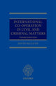 Book cover of: International Co-operation in Civil and Criminal Matters. By: David McClean