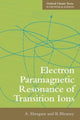 Book cover of: Electron Paramagnetic Resonance of Transition Ions. By: A. Abragam