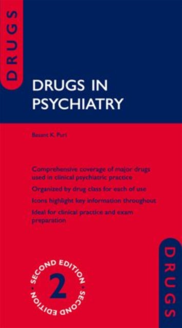 Book cover of: Drugs in Psychiatry. By: Basant K. Puri