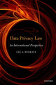 Book cover of: Data Privacy Law. By: Lee Andrew Bygrave