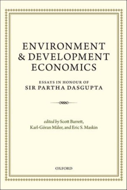 Environment and Development Economics