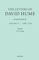 Book cover of: Letters of David Hume. By: David Hume