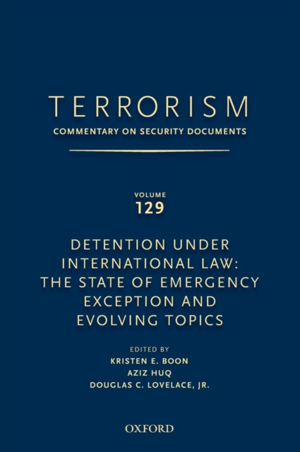 Book cover of: TERRORISM: COMMENTARY ON SECURITY DOCUMENTS VOLUME 129. By: Douglas Lovelace