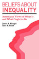 Book cover of: Beliefs about Inequality