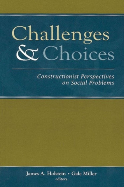 Book cover of: Challenges and Choices