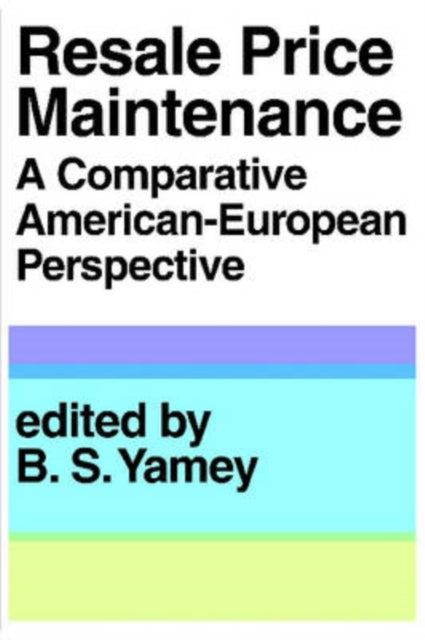 Book cover of: Resale Price Maintainance