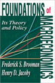 Book cover of: Foundations of Macroeconomics. By: Frederick Spencer Brooman
