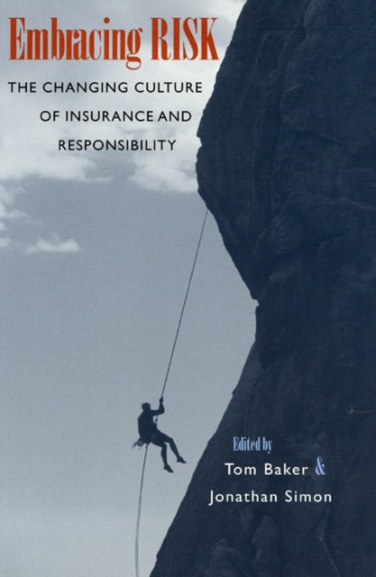 Book cover of: Embracing Risk