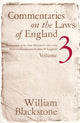 Book cover of: Commentaries on the Laws of England, Volume 3. By: Sir William Blackstone