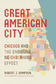 Book cover of: Great American City. By: Robert J. Sampson