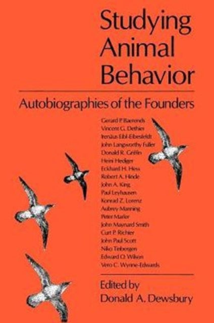 Book cover of: Studying Animal Behavior. By: Donald A. Dewsbury