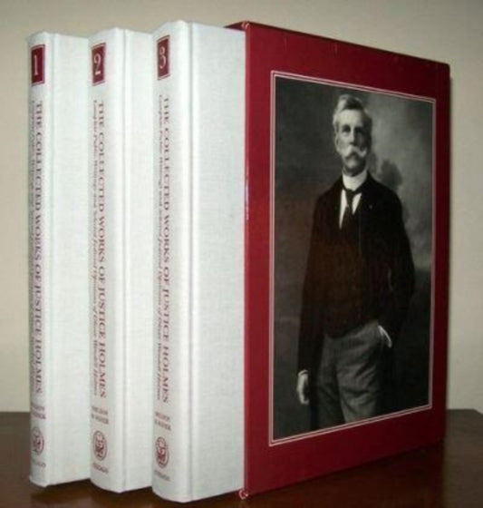 Book cover of: Collected Works of Justice Holmes. By: Oliver Wendell Holmes, Sr.