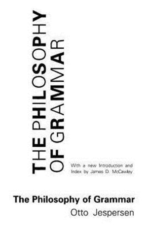 Philosophy of Grammar