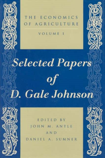 Book cover of: Economics of Agriculture